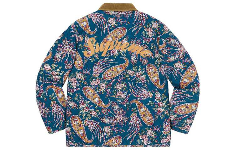 【代購】Supreme Quilted Paisley Jacket