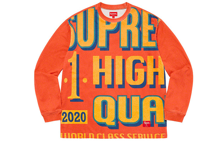 【代購】Supreme World Class L/S Top