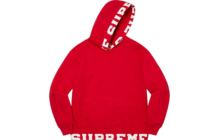 【代購】Supreme Cropped Logos Hooded Sweatshirt