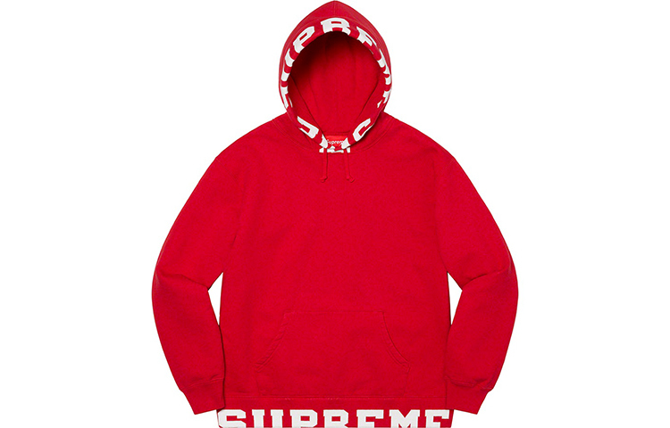 【代購】Supreme Cropped Logos Hooded Sweatshirt