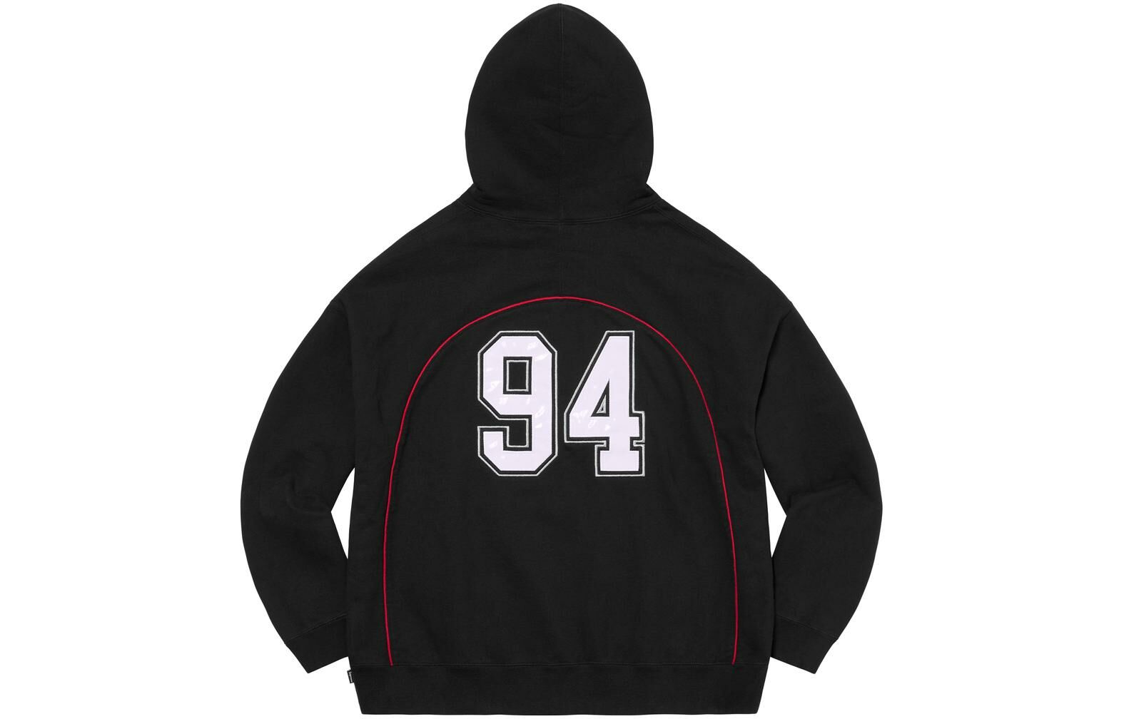 【代購】Supreme Boxy Piping Arc Hooded Sweatshirt