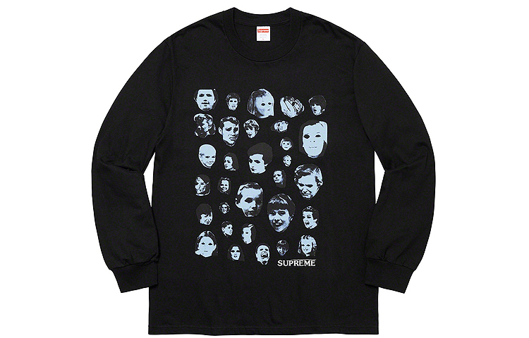 【代購】Supreme Faces L/S Tee