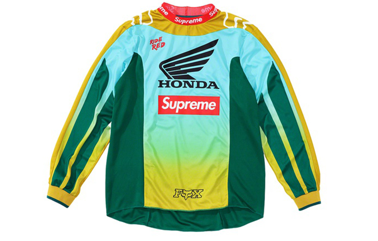 【代購】Supreme Honda Fox Racing Moto Jersey Top