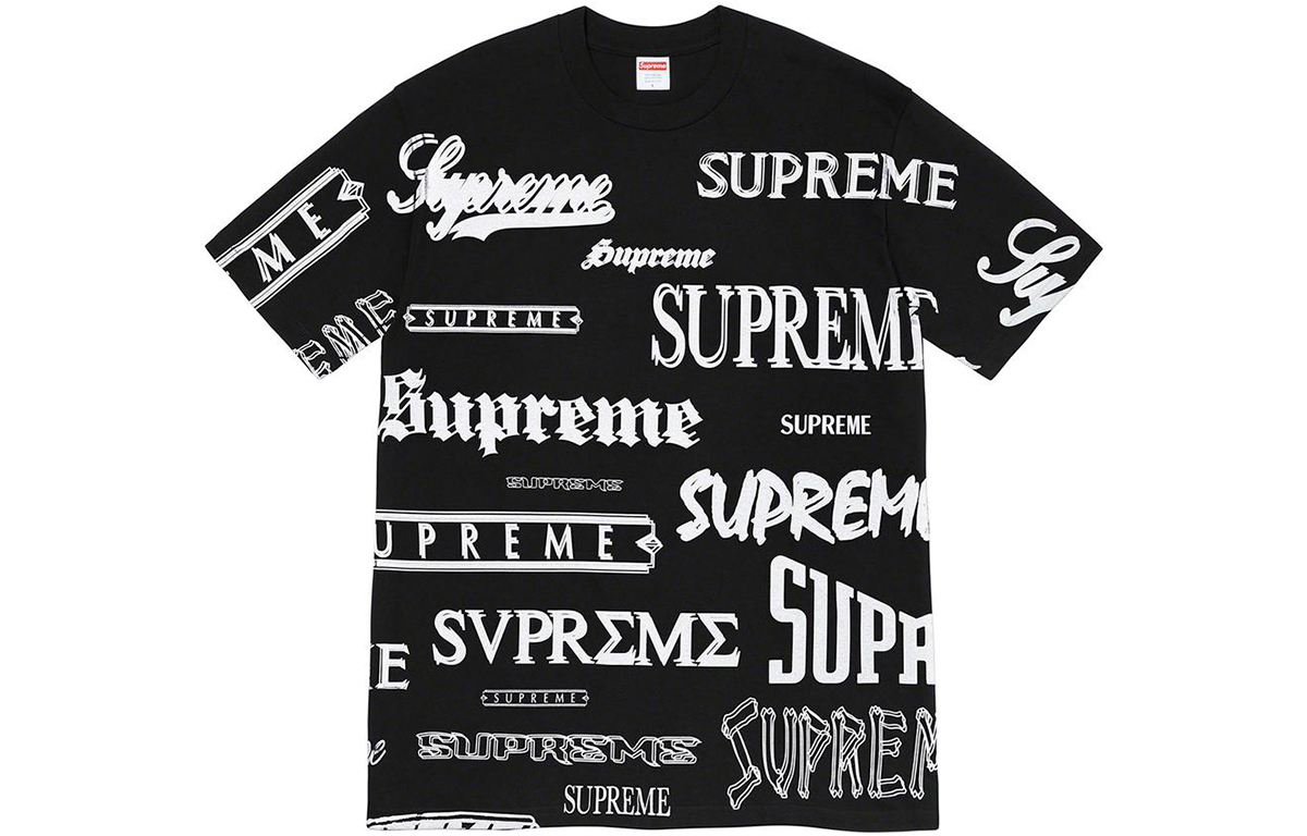 【代購】Supreme Multi Logo Tee
