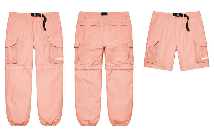 【代購】Supreme Mesh Pocket Belted Cargo Pant