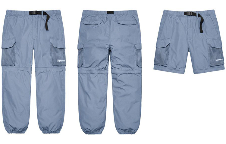 【代購】Supreme Mesh Pocket Belted Cargo Pant