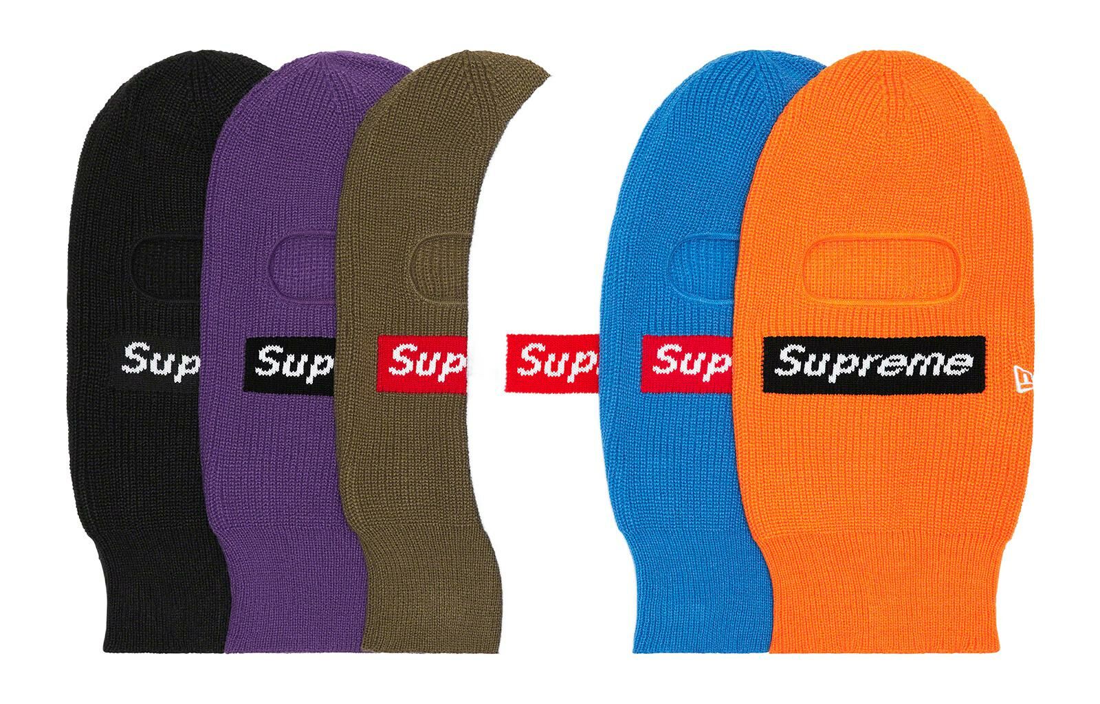 【代購】Supreme New Era Box Logo Balaclava FW22
