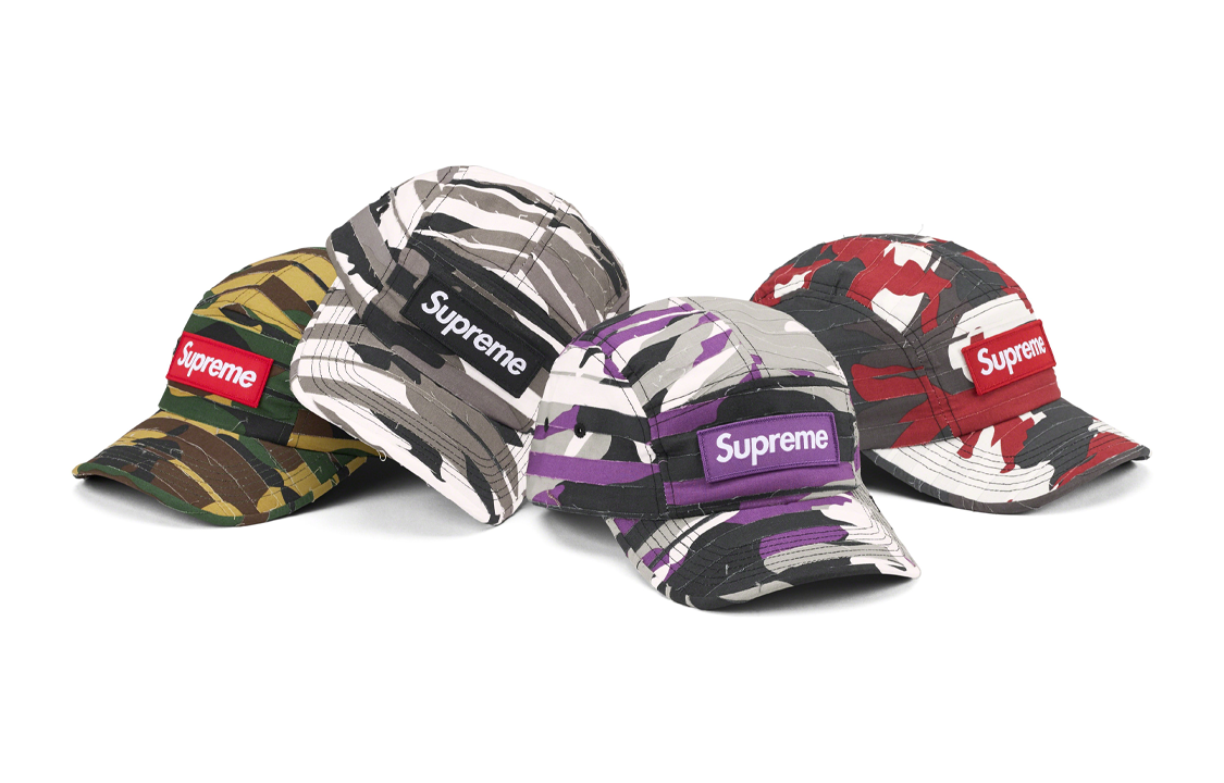 【代購】Supreme Layered Camo Camp Cap