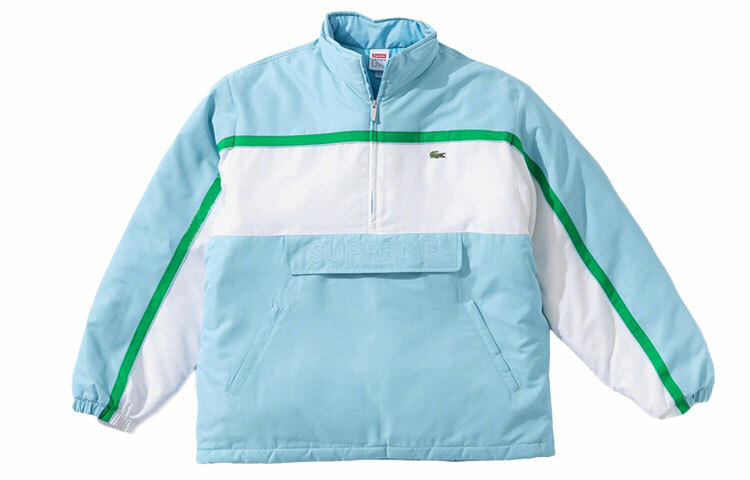 【代購】Supreme Lacoste Puffy Half Zip Pullover