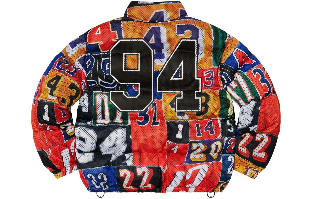 【代購】Supreme Mesh Jersey Puffer Jacket