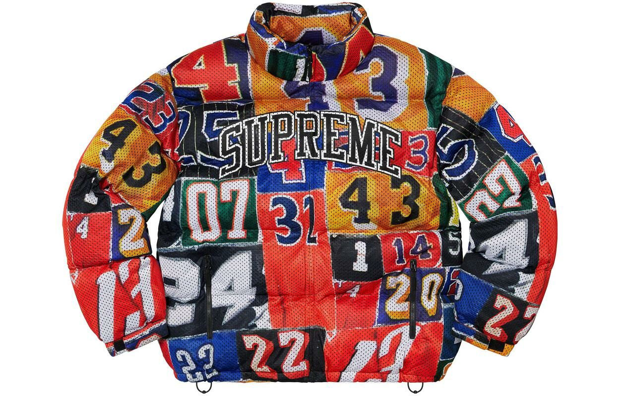 【代購】Supreme Mesh Jersey Puffer Jacket