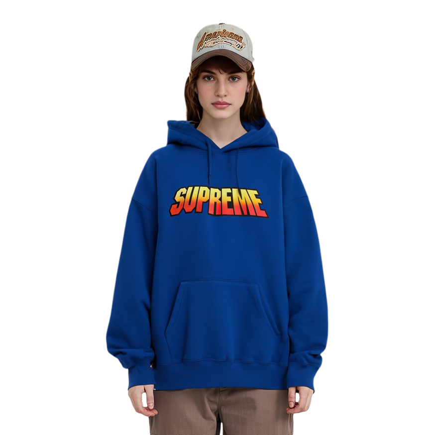 【代購】Supreme Gradient Hooded Sweatshirt Pink