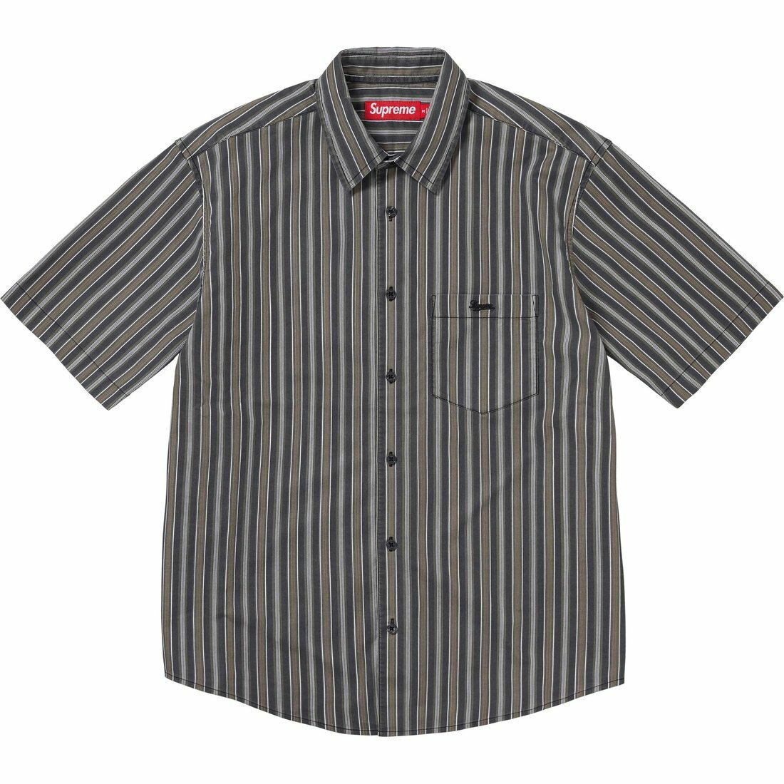 【代購】Supreme Loose Fit Multi Stripe S/S Shirt