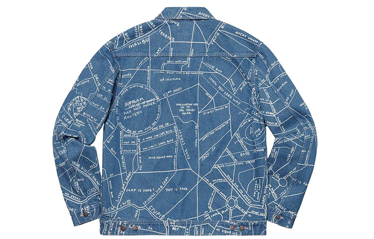 【代購】Supreme Gonz Map Work Jacket