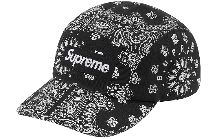 【代購】Supreme Bandana Camp Cap