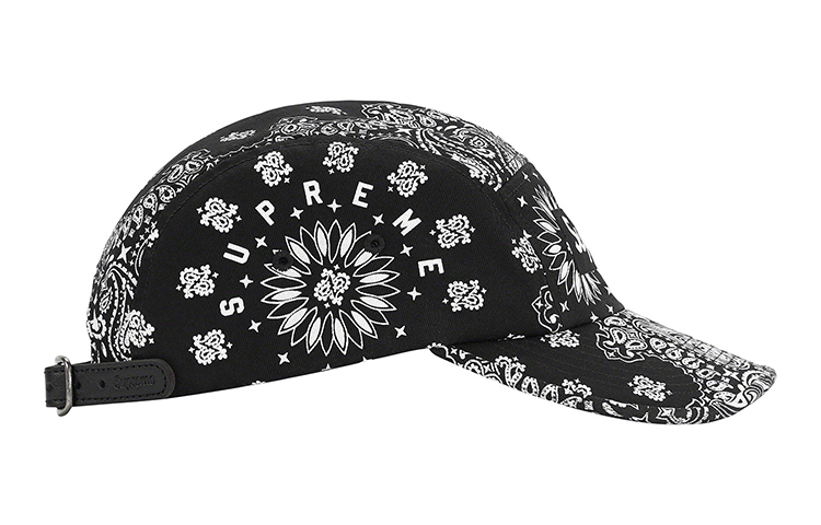 【代購】Supreme Bandana Camp Cap