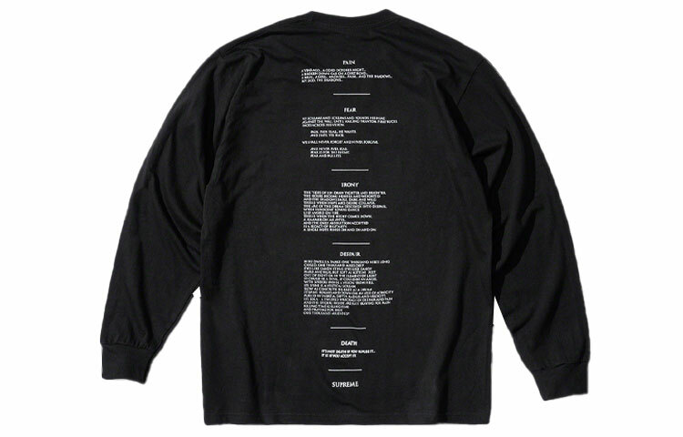 【代購】Supreme The Crow L/S Tee
