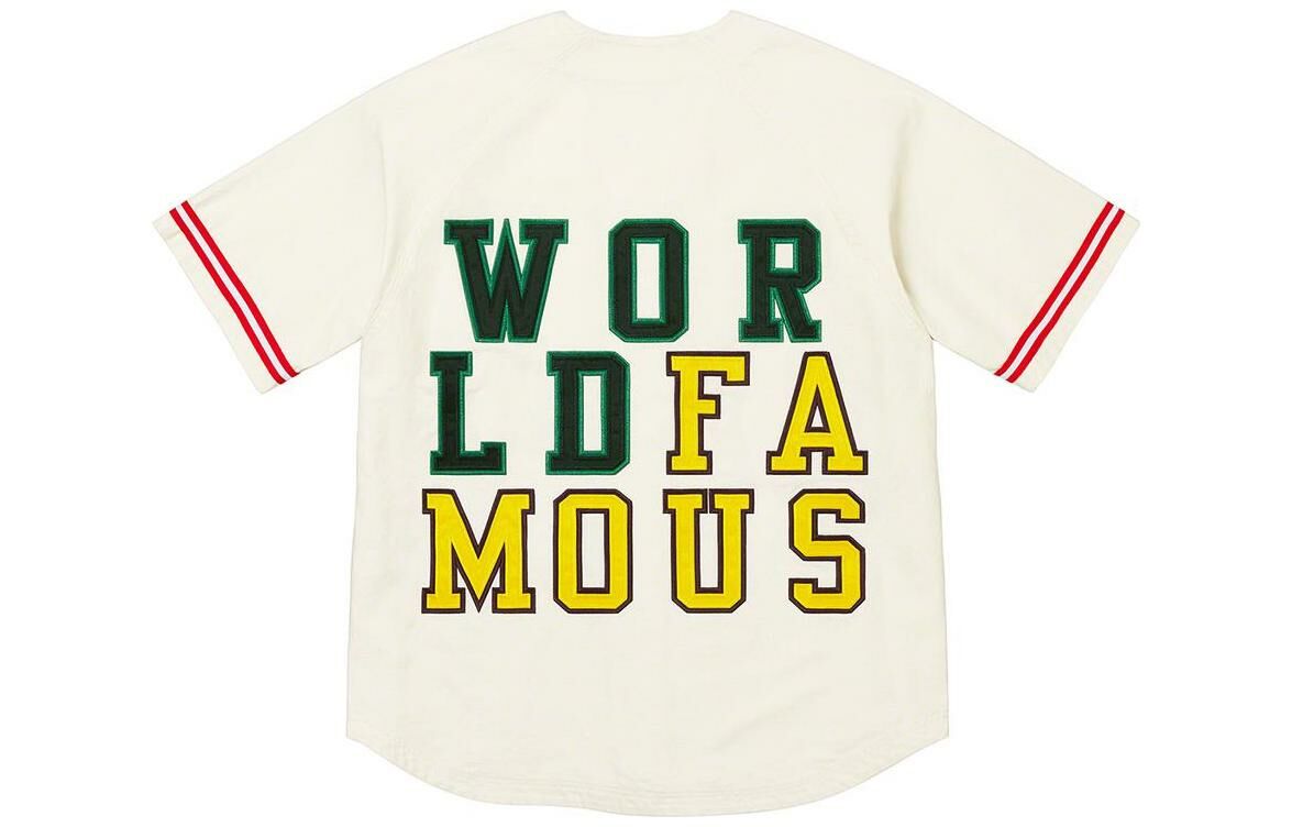 【代購】Supreme Denim Baseball Jersey