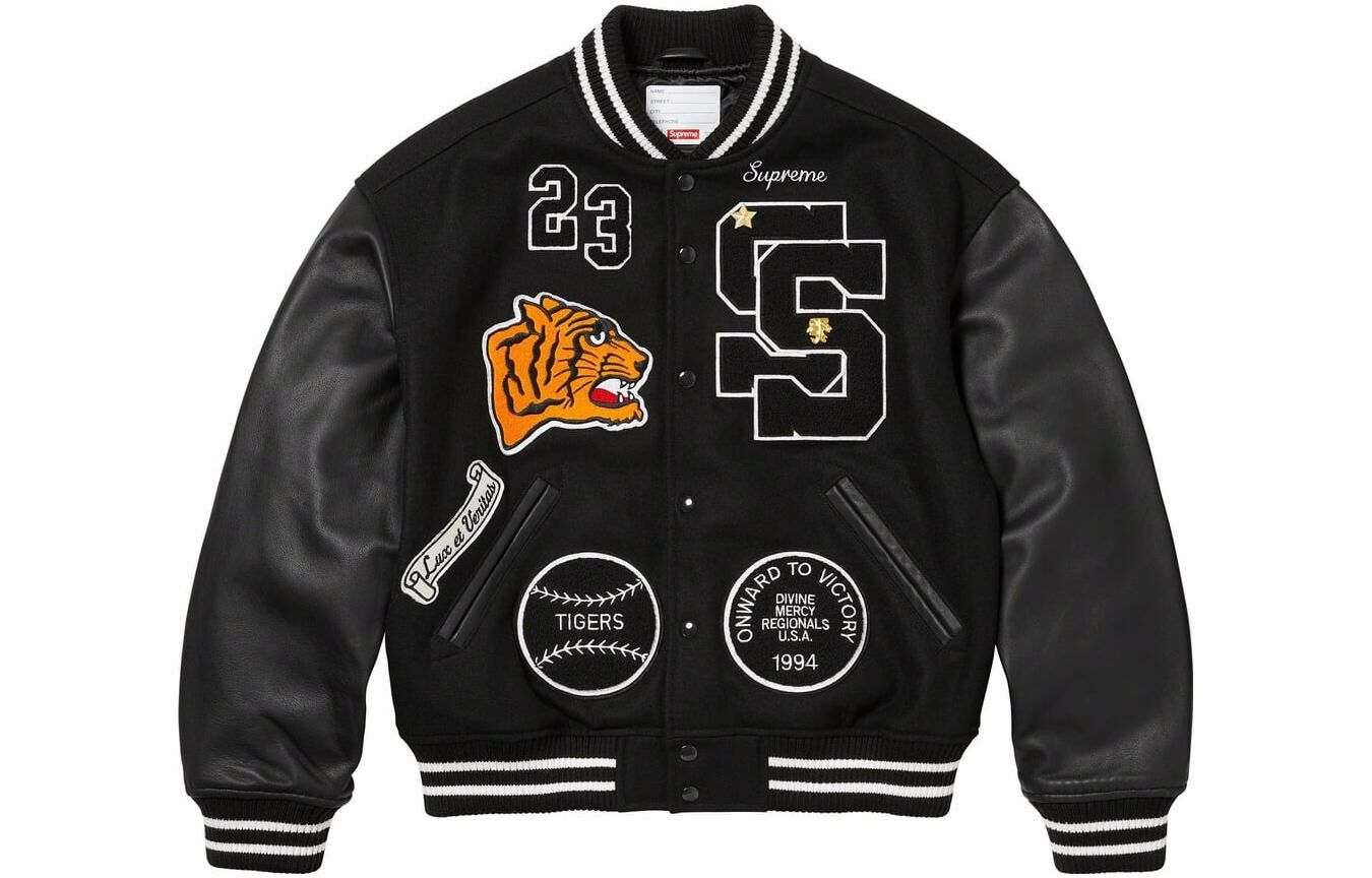 【代購】Supreme Tiger Varsity Jacket