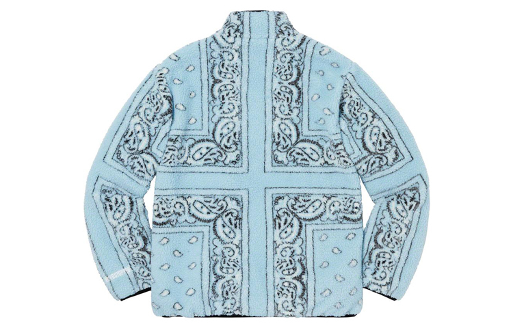 【代購】Supreme Reversible Bandana Fleece Jacket
