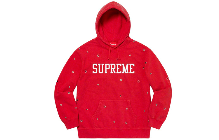 【代購】Supreme Eyelet Hooded Sweatshirt
