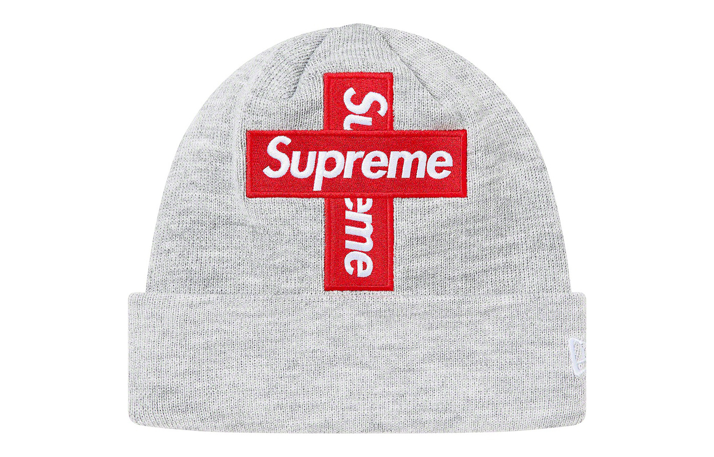 【代購】Supreme New Era Cross Box Logo Beanie