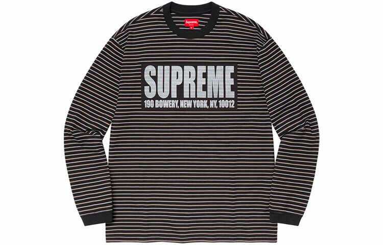【代購】Supreme Thin Stripe L/S Top