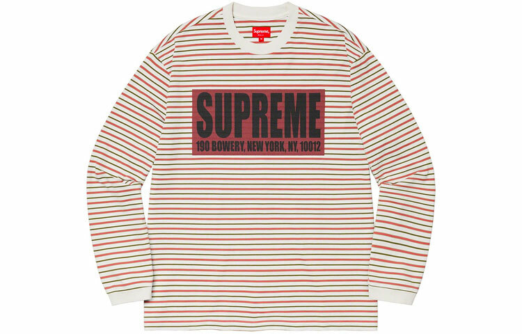 【代購】Supreme Thin Stripe L/S Top