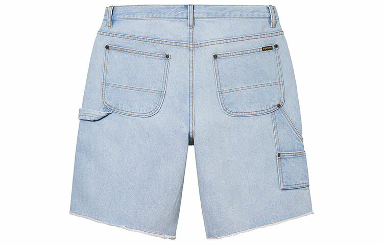 【代購】Supreme Cutoff Double Knee Denim Painter Short