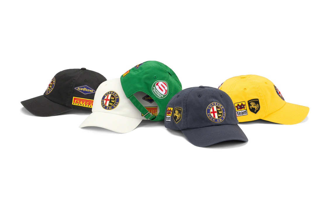 【代購】Supreme Racing 6-Panel