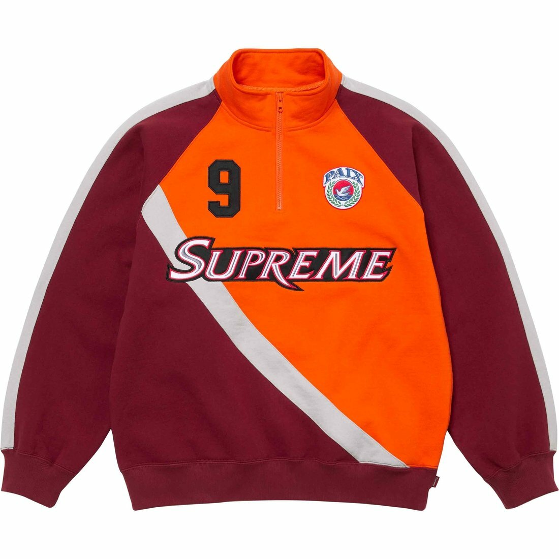 【代購】Supreme Equipe Half Zip Sweatshirt