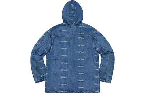 【代購】Supreme Logo Denim Turnout Jacket