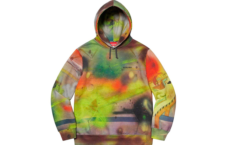 【代購】Supreme Rammellzee Hooded Sweatshirt