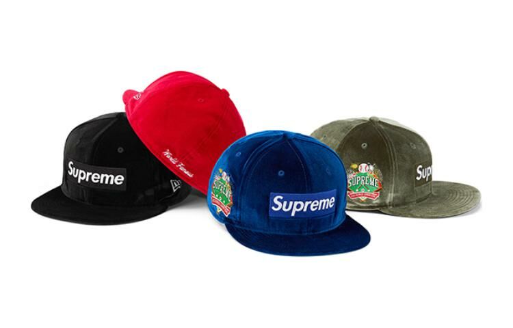 【代購】Supreme Velour Box Logo New Era