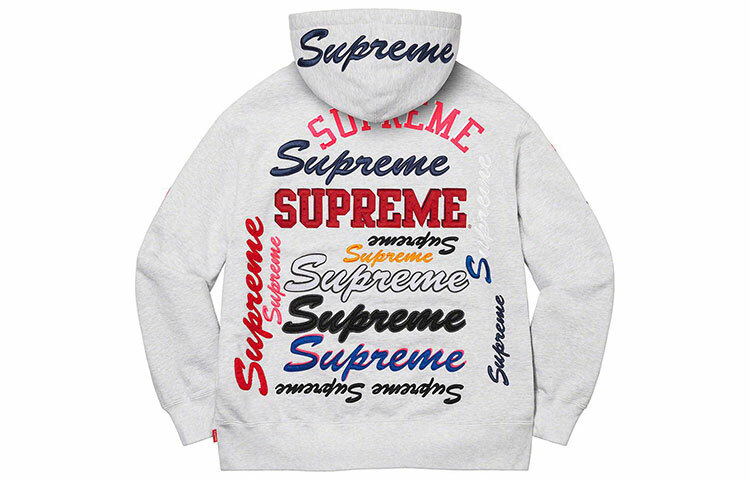 【代購】Supreme Multi Logo Hooded Sweatshirt