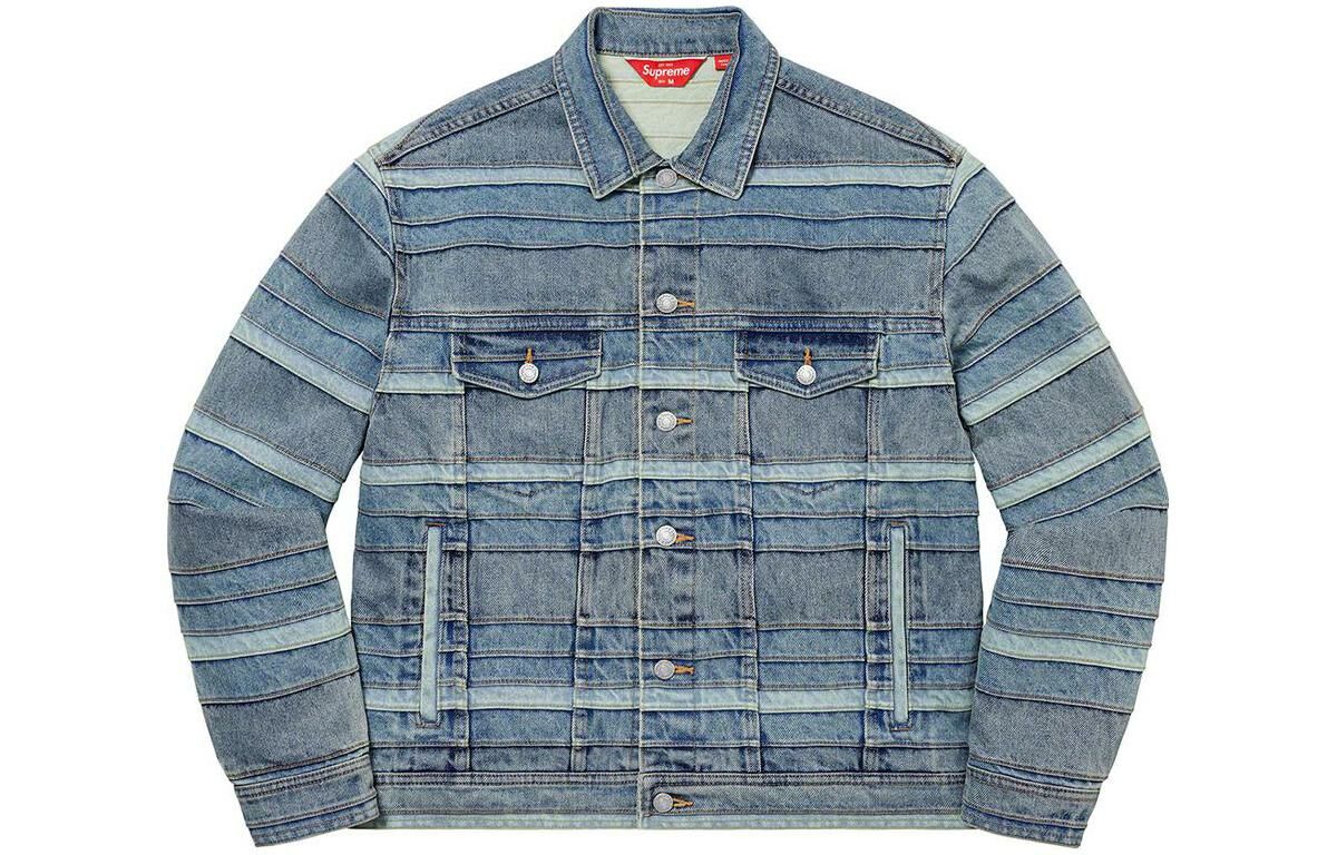 【代購】Supreme Layered Denim Trucker Jacket