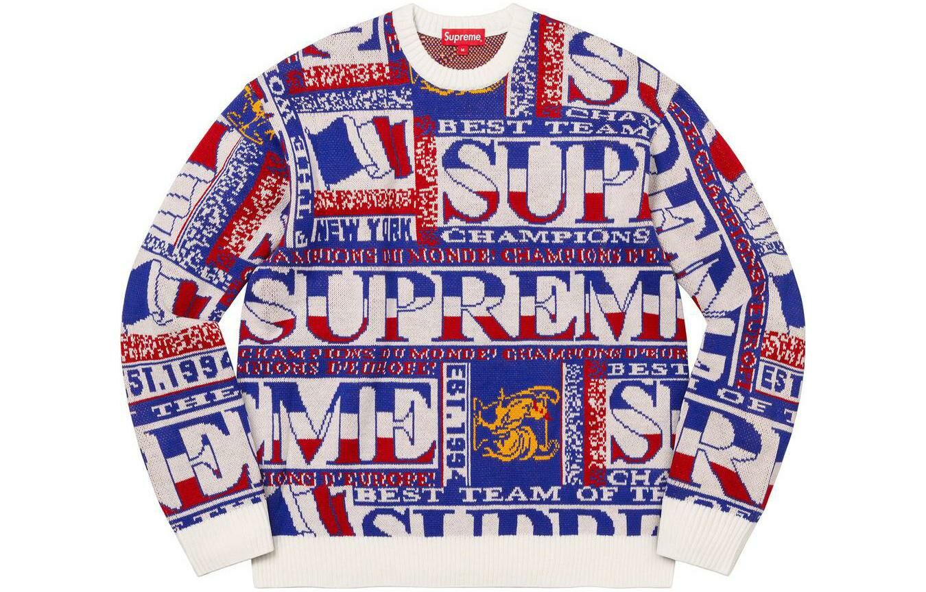 【代購】Supreme Scarf Sweater