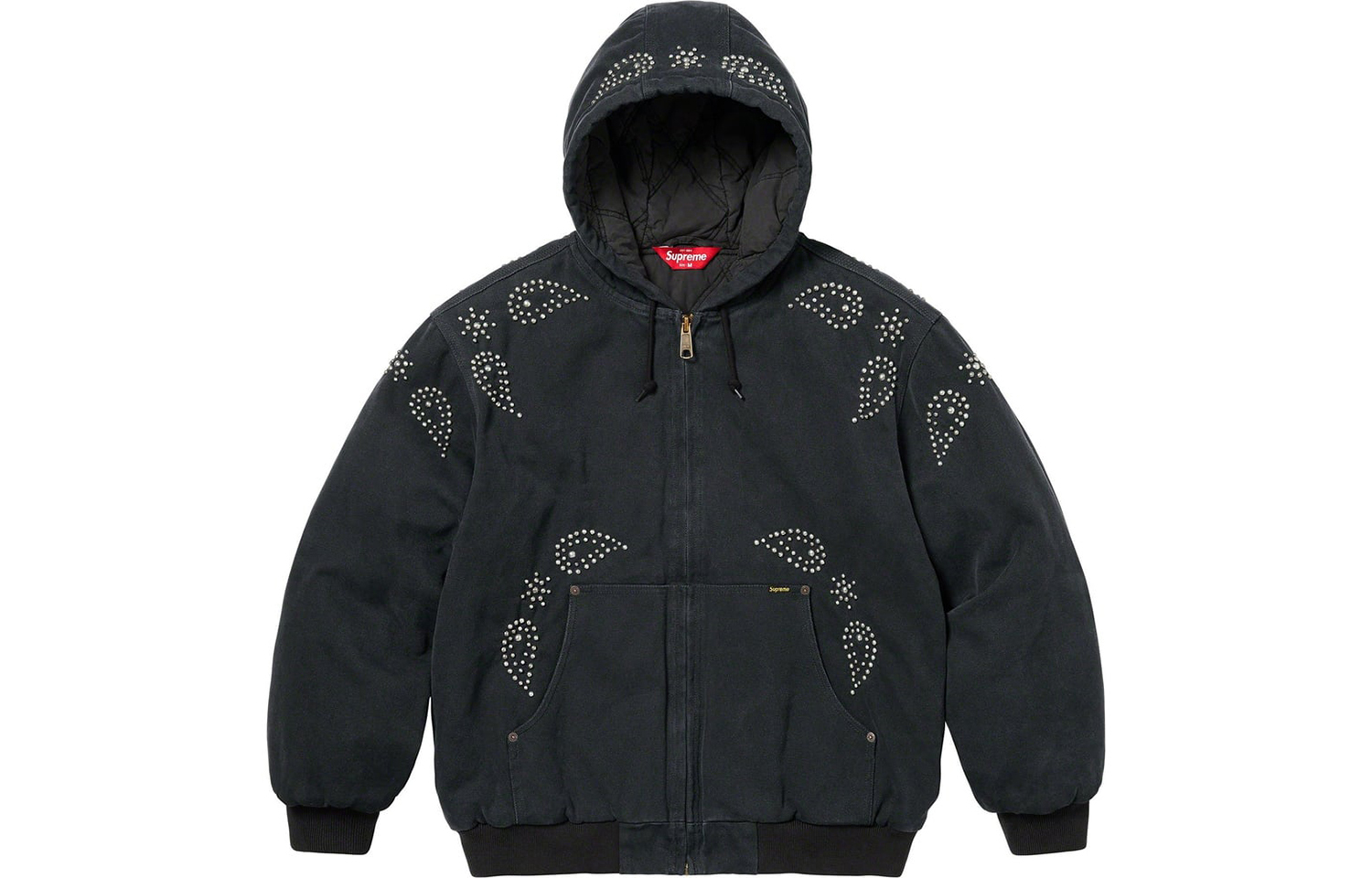 【代購】Supreme Paisley Studded Work Jacket