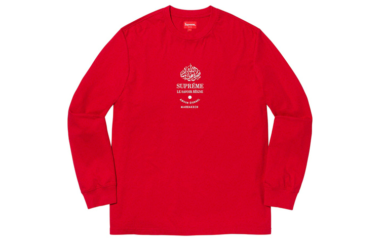 【代購】Supreme Marrakech L/S Top