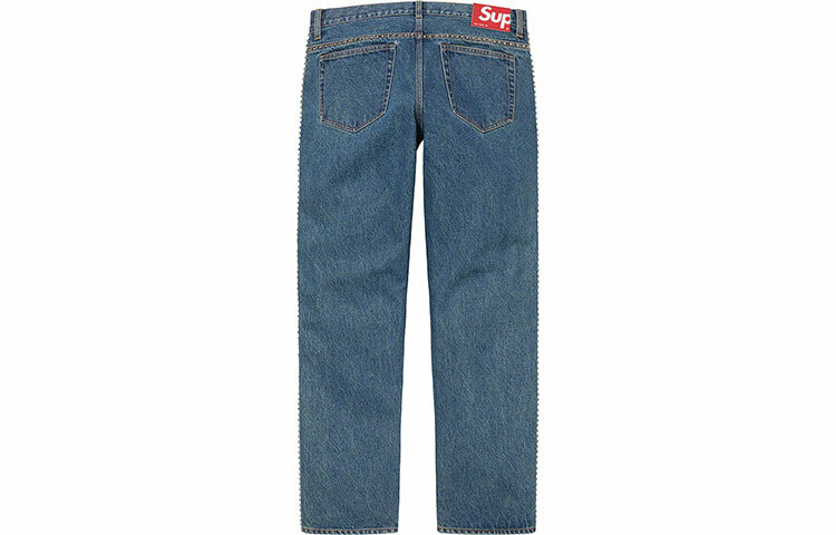 【代購】Supreme B.B. Simon Studded Regular Jean
