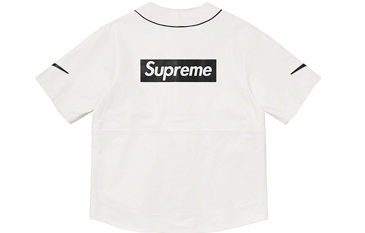 【代購】Supreme Nike Leather Baseball Jersey