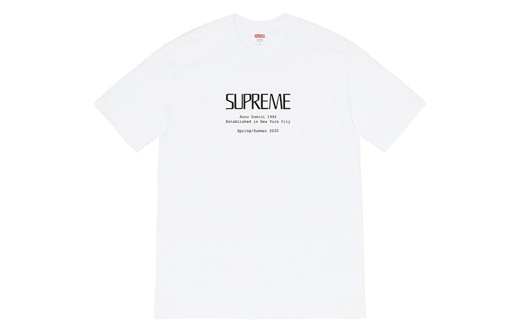 【代購】Supreme Anno Domini Tee