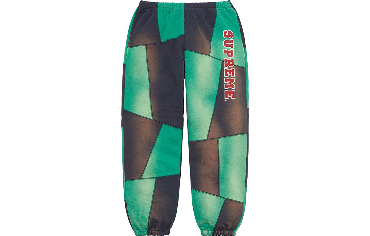 【代購】Supreme Patchwork Sweatpant FW20