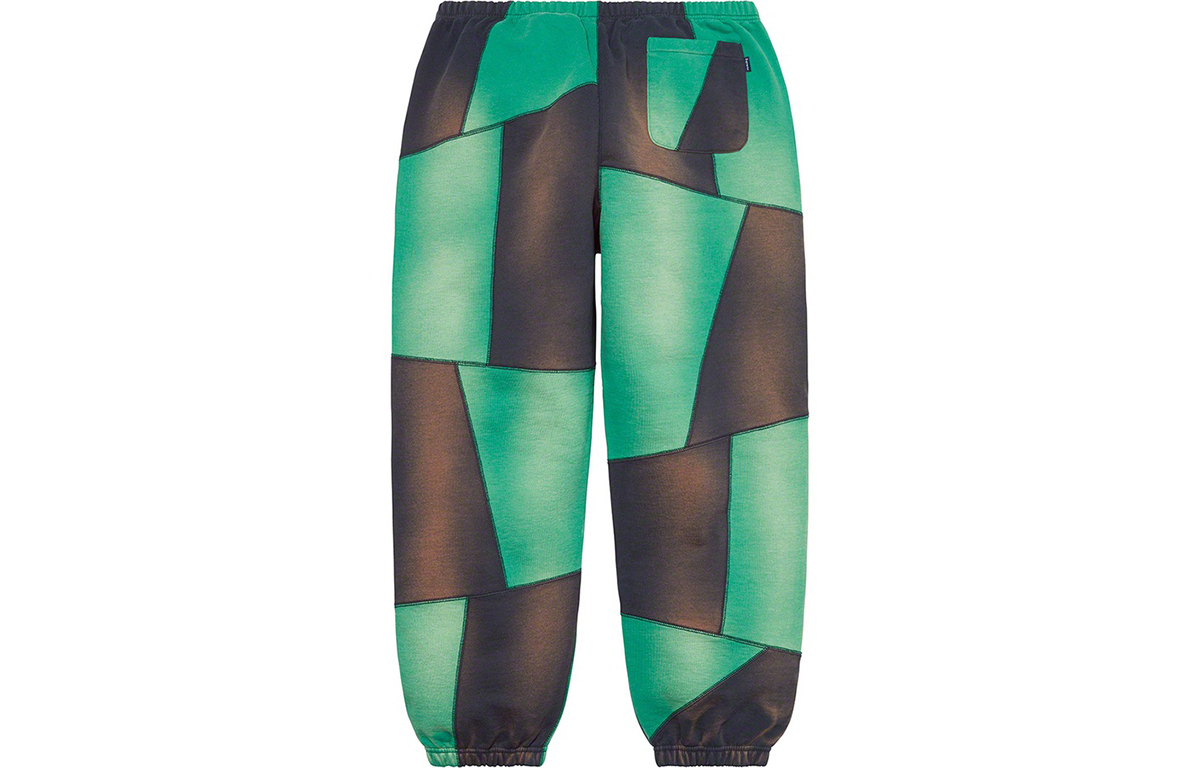 【代購】Supreme Patchwork Sweatpant FW20