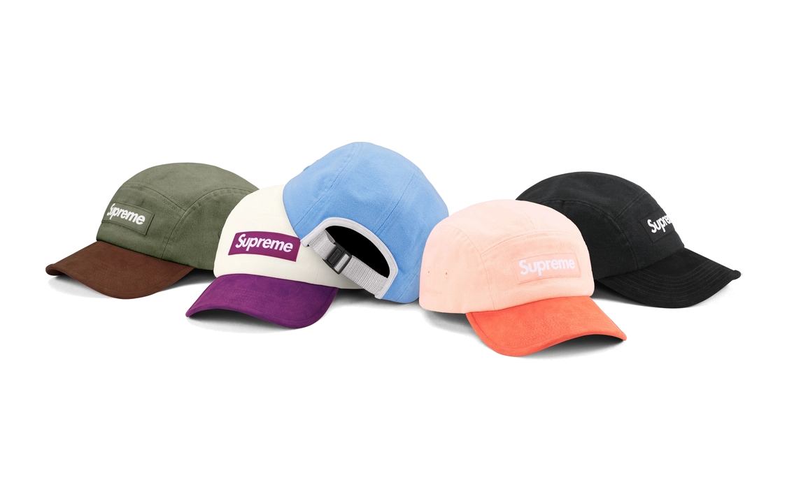 【代購】Supreme Suede Visor Camp Cap