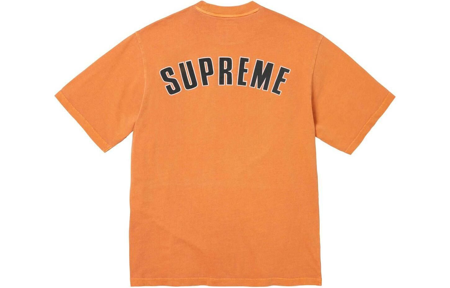 【代購】Supreme Cracked Arc S/S Top Orange