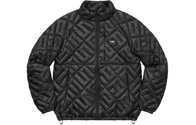 【代購】Supreme Spellout Quilted Lightweight Down Jacket