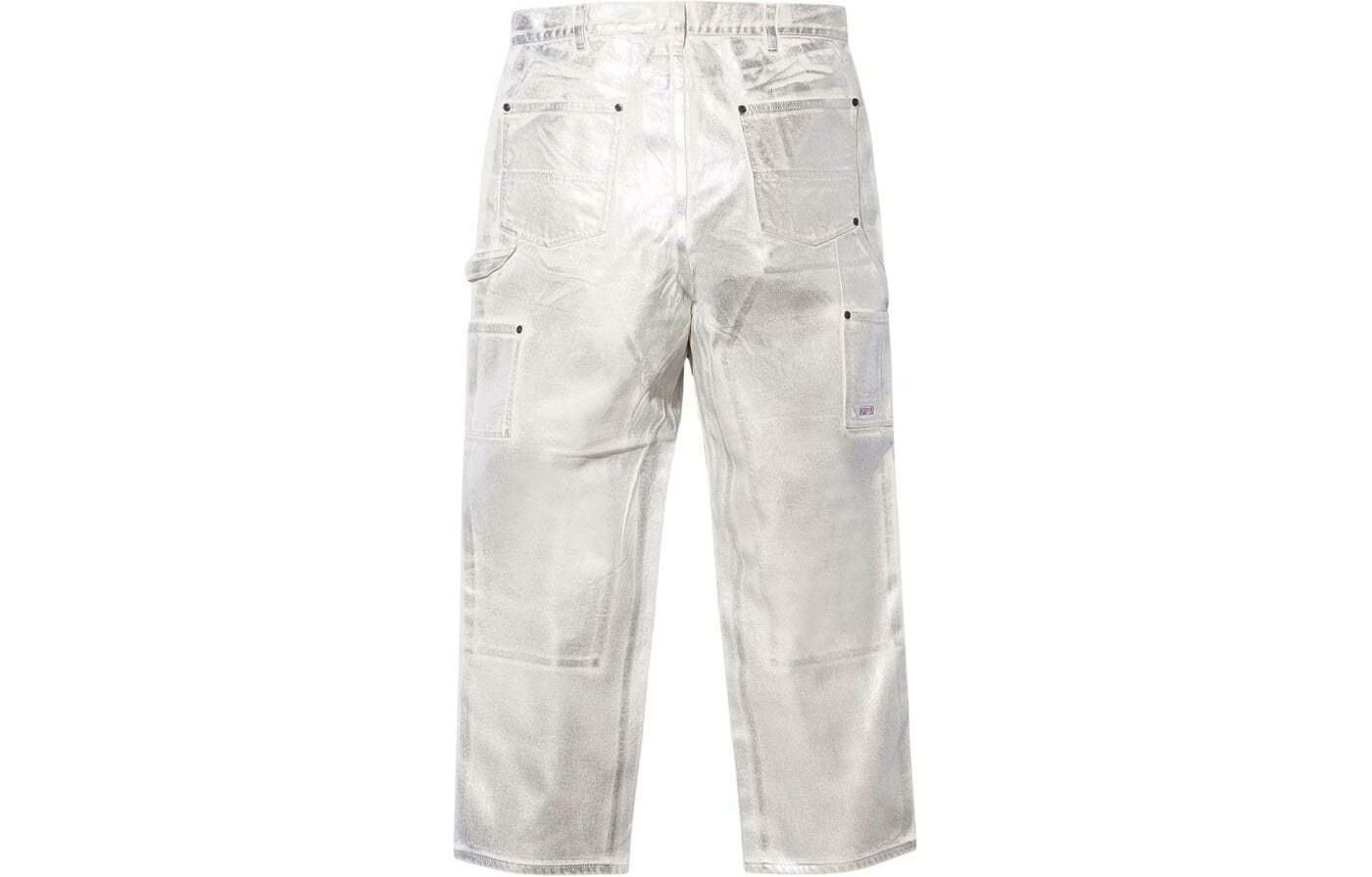 【代購】Supreme MM6 Maison Margiela Foil Double Knee Painter Pant