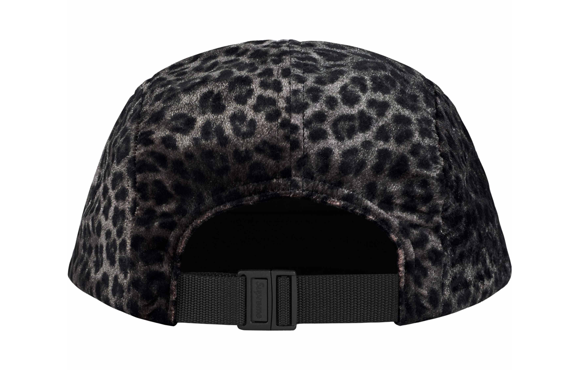 【代購】Supreme Leopard Velvet Camp Cap