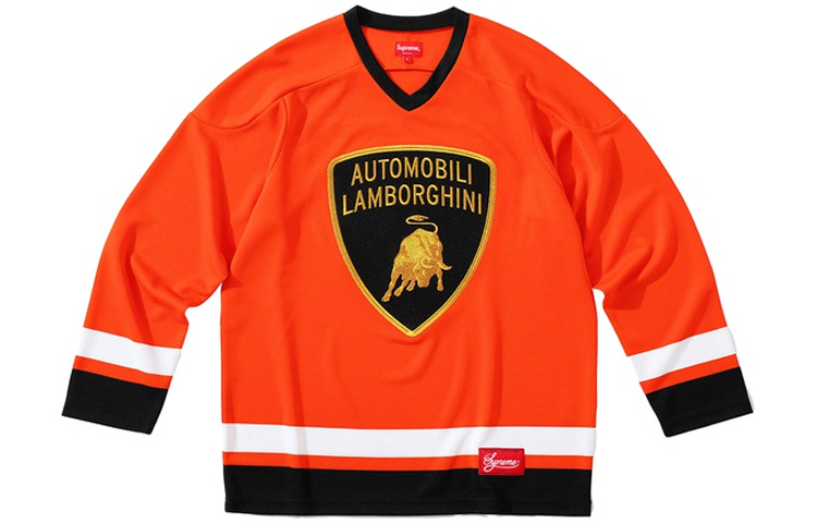 【代購】Supreme Automobili Lamborghini Hockey Jersey